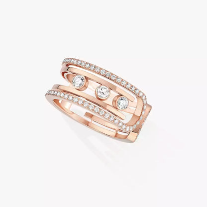 [Miro ] Move 10th Diamond Ring in Gold