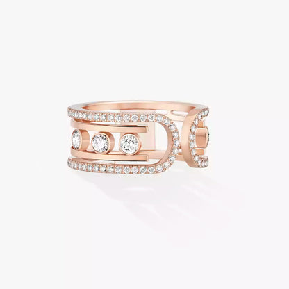 [Miro ] Move 10th Diamond Ring in Gold