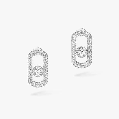 [Miro ]So Move Pave_-Set Diamond Earrings in Silver