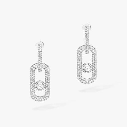 [Miro ]So Move XL Pave_-Set Diamond Pendant Earrings
