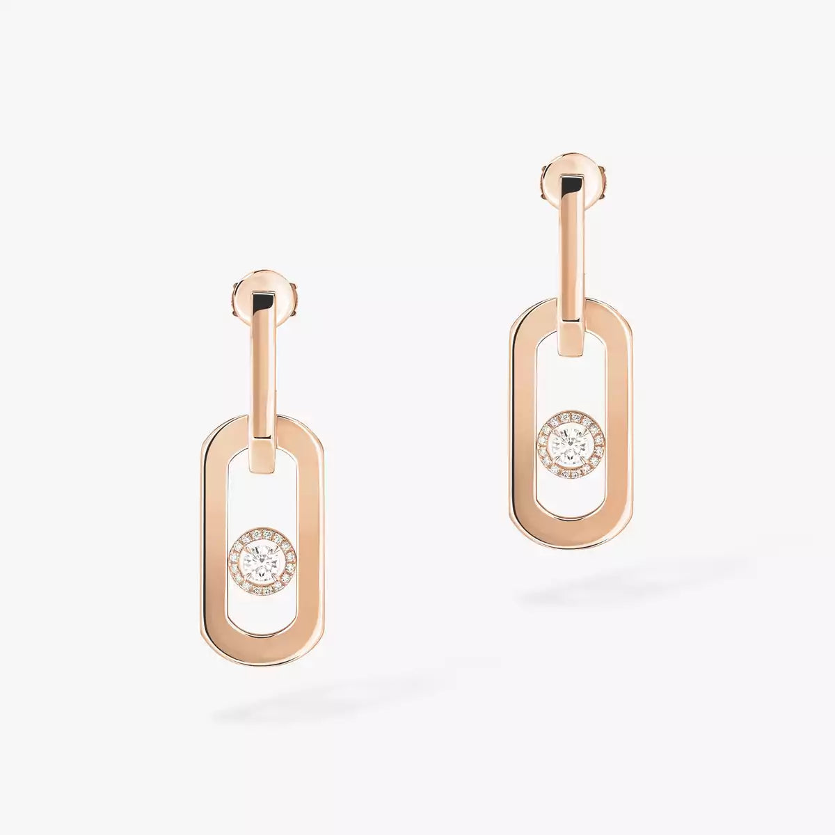 [Miro ]So Move XL Diamond Pendant Earrings