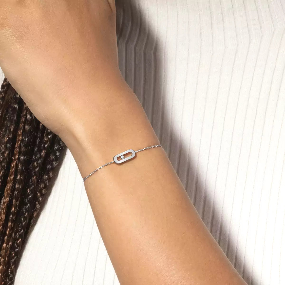 [Miro ]Move Uno Diamond Bracelet
