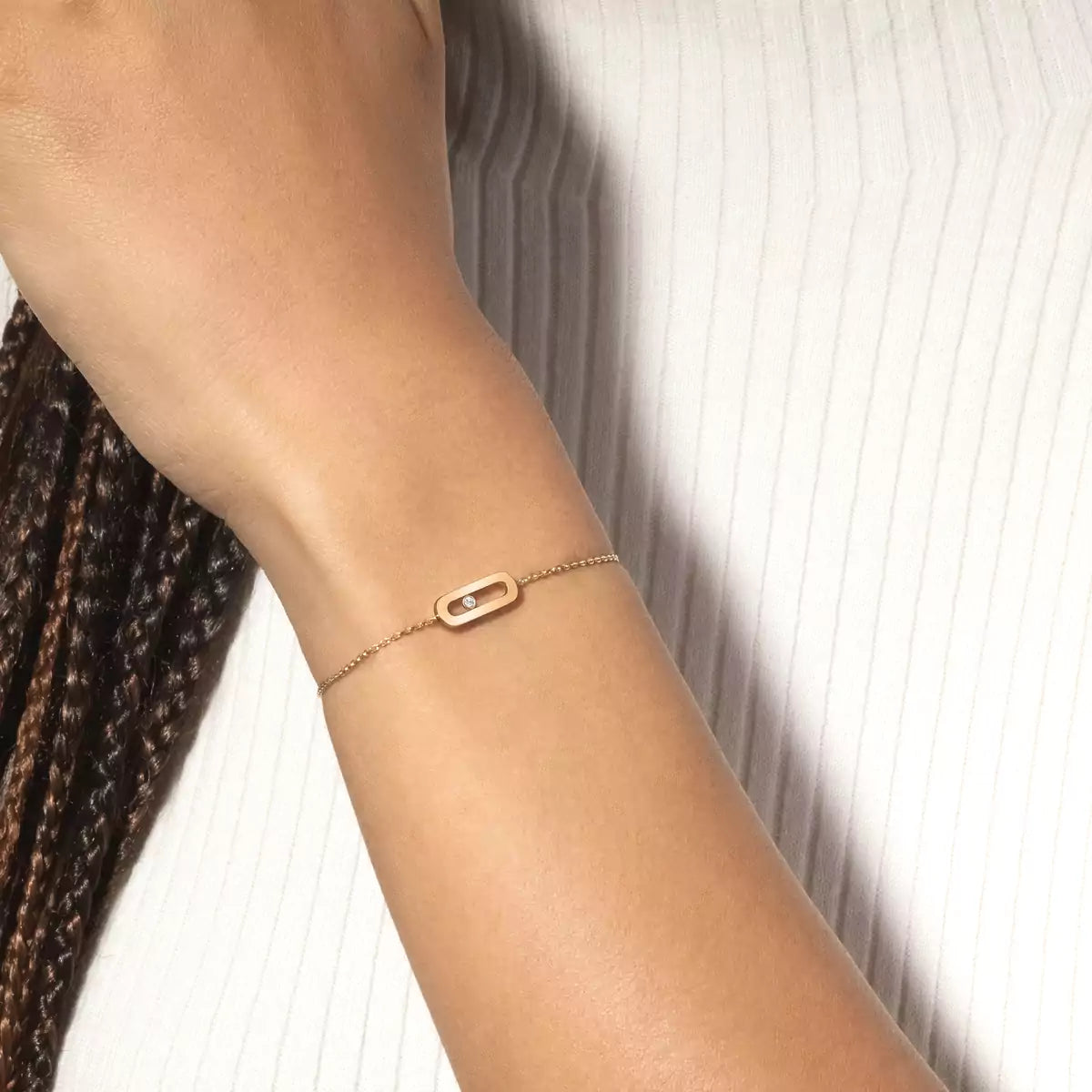 [Miro ]Move Uno Diamond Bracelet