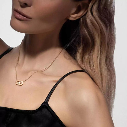 [Miro ] So Move Diamond Necklace in Gold