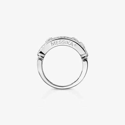 [Miro ]  Move Gold Diamond Pave_ Ring