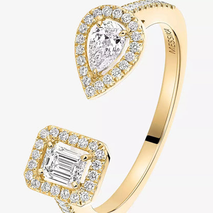 [Miro ] My Twin Toi Gold Diamond Ring