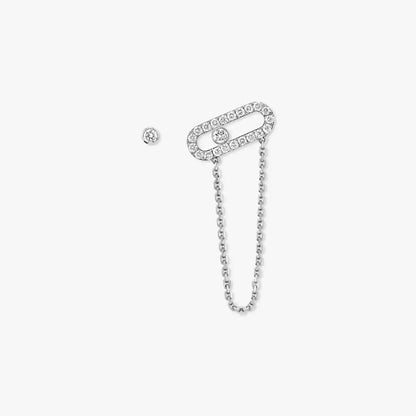 [Miro ]Move Uno Diamond Earrings