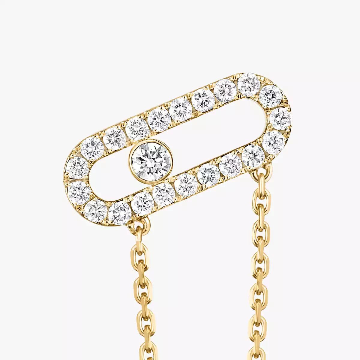 [Miro ]Move Uno Diamond Earrings