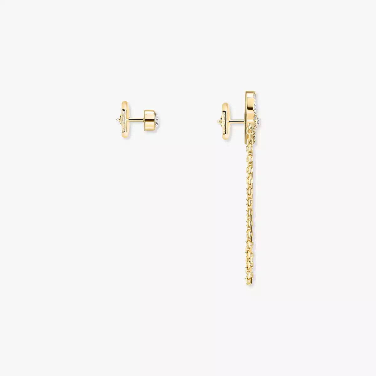 [Miro ]Move Uno Diamond Earrings