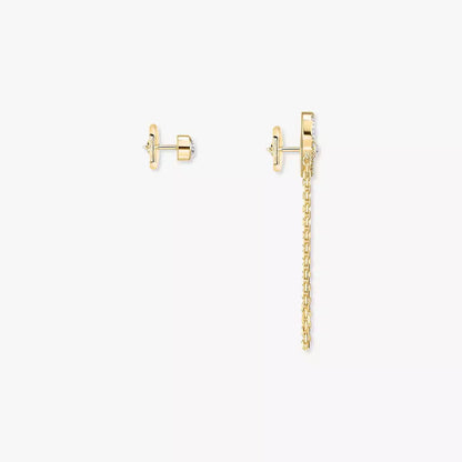 [Miro ]Move Uno Diamond Earrings