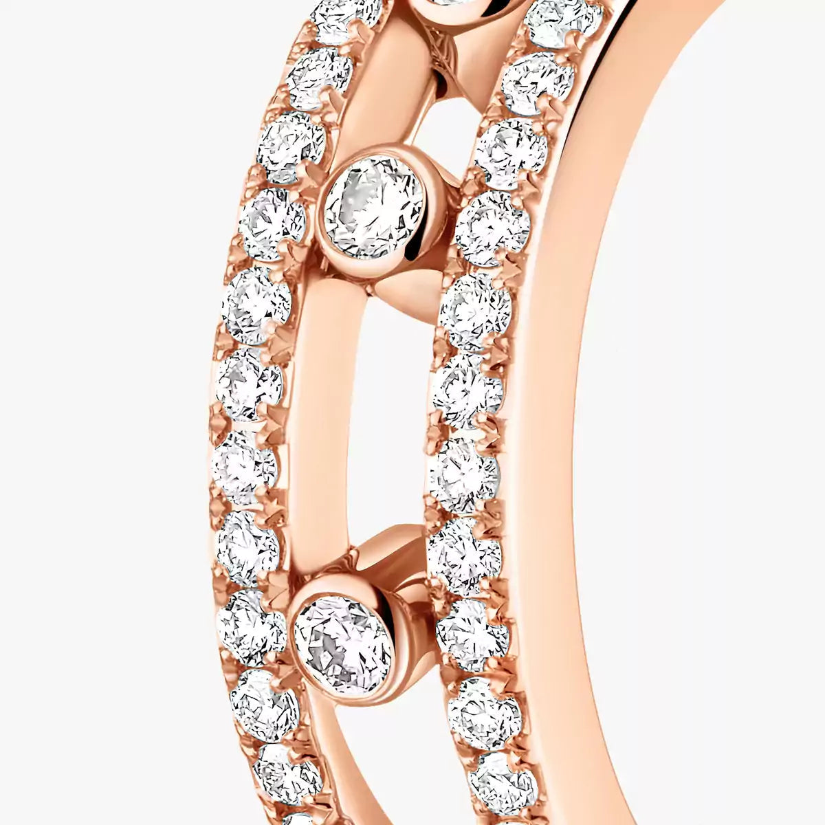 [Miro ]Diamond Pave_ Hoop Earrings Move