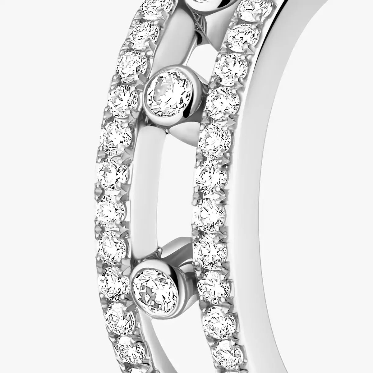 [Miro ]Diamond Pave_ Hoop Earrings Move