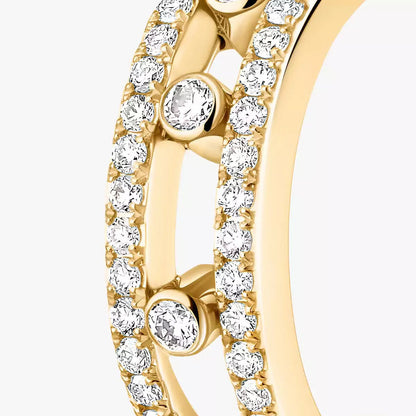 [Miro ]Diamond Pave_ Hoop Earrings Move