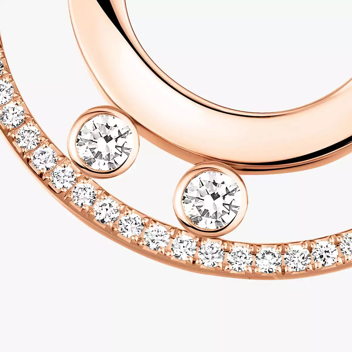 [Miro ]Move Romane Small Diamond Hoop Earrings
