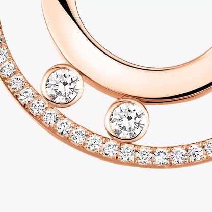 [Miro ]Move Romane Small Diamond Hoop Earrings