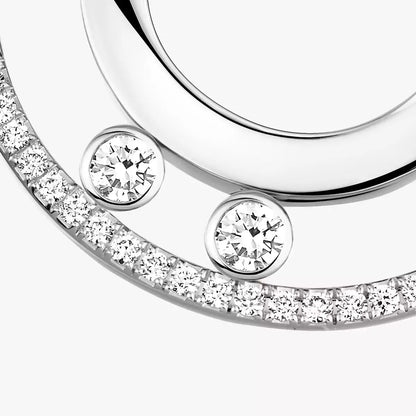 [Miro ]Move Romane Small Diamond Hoop Earrings