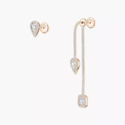 [Miro ]Diamond Drop Earrings My Twin