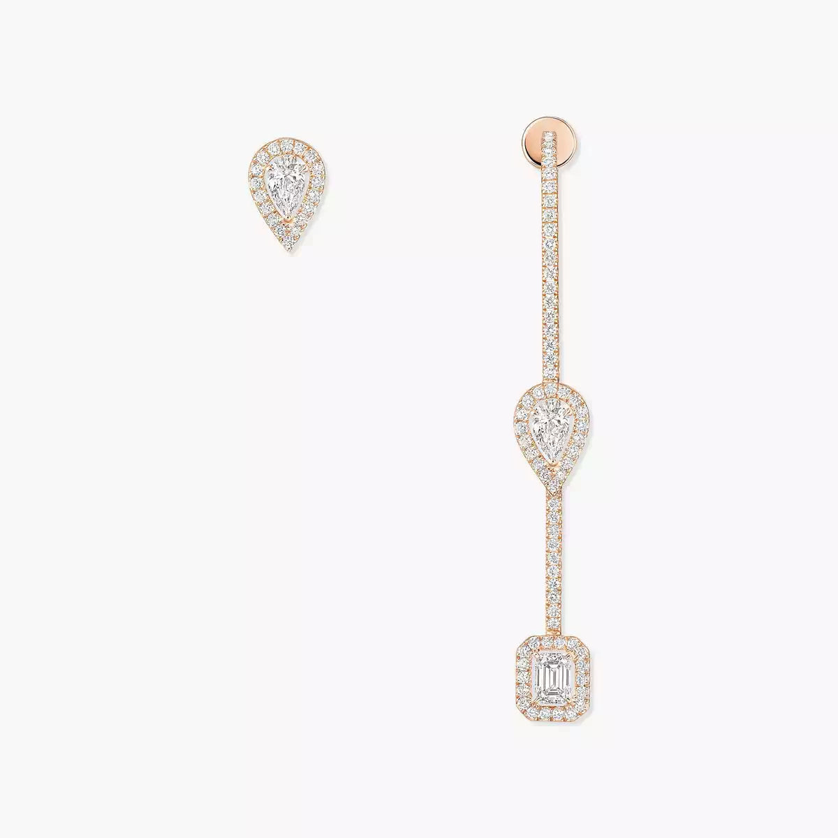 [Miro ]Diamond Drop Earrings My Twin
