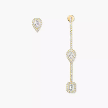 [Miro ]Diamond Drop Earrings My Twin