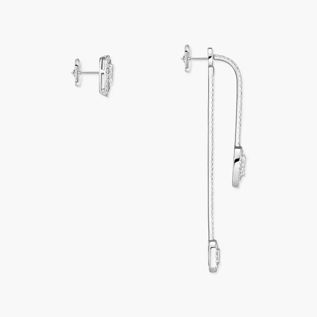[Miro ]Diamond Drop Earrings My Twin