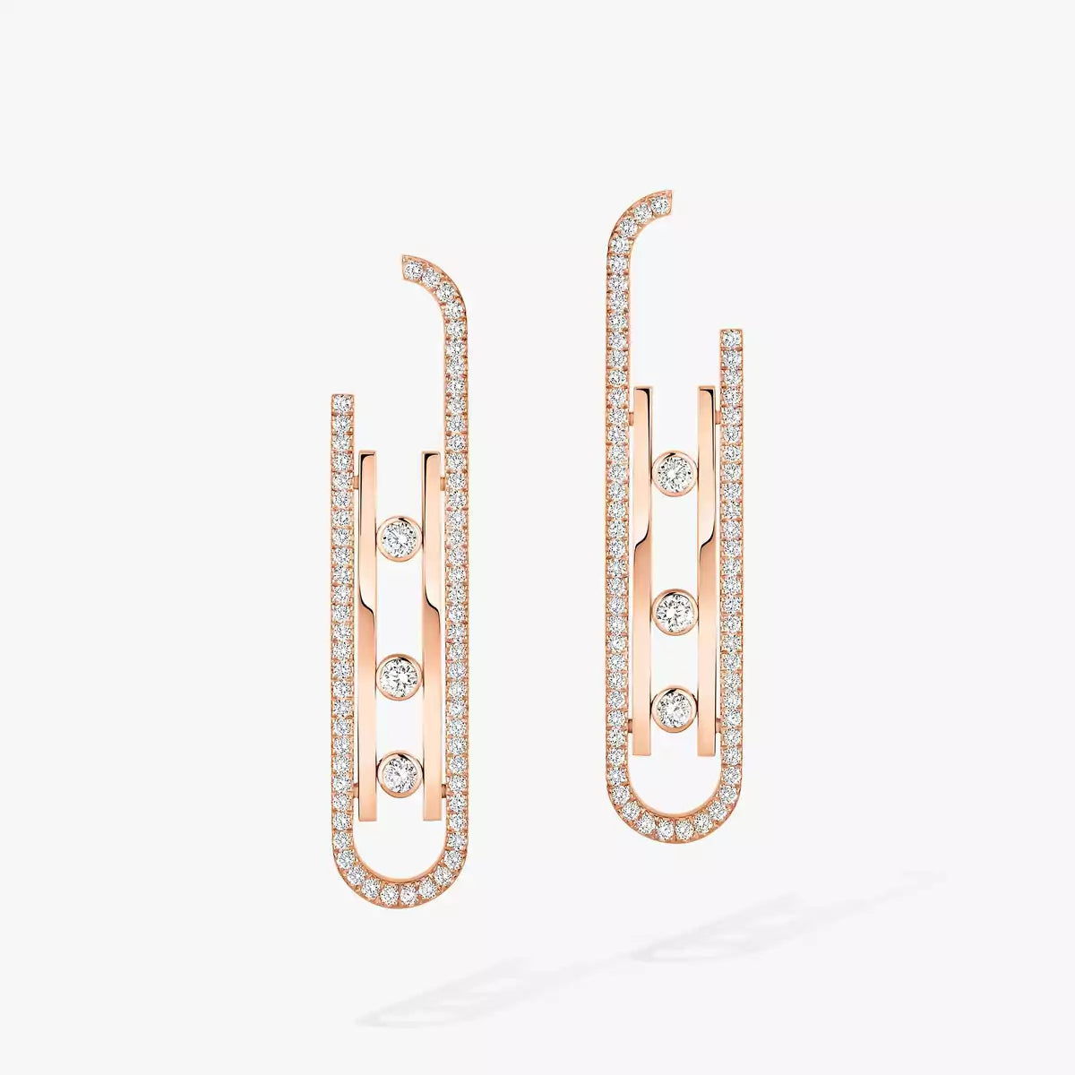 [Miro ]Diamond Pendant Earrings Move 10Th