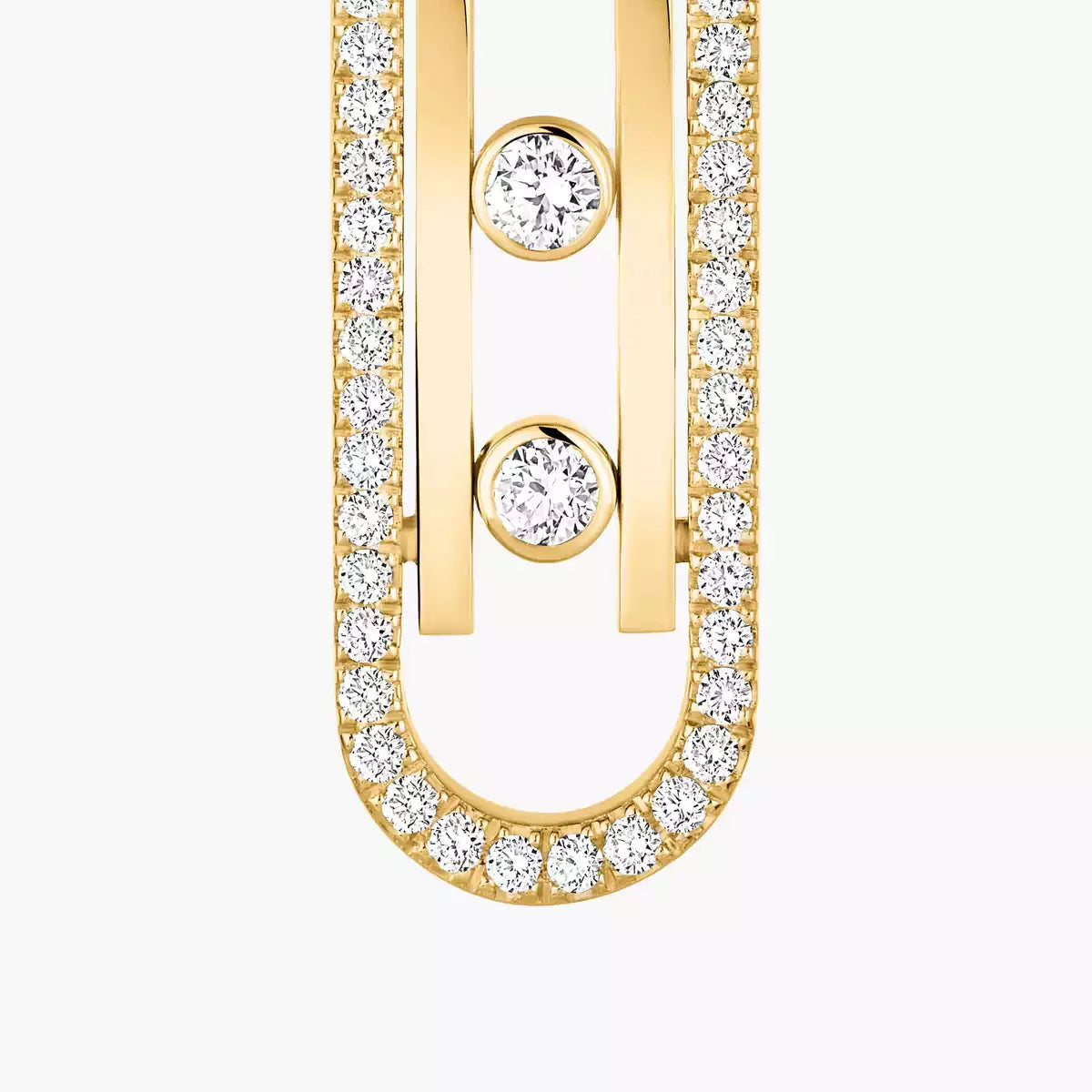 [Miro ]Diamond Pendant Earrings Move 10Th