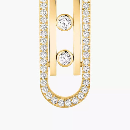 [Miro ]Diamond Pendant Earrings Move 10Th