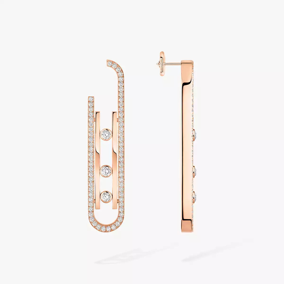 [Miro ]Diamond Pendant Earrings Move 10Th