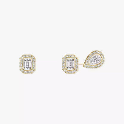 [Miro ]Diamond Earrings 0,10ct My Twin 1+2