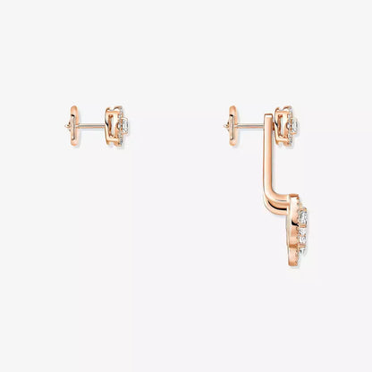 [Miro ] My Twin Trio  Diamond Earrings