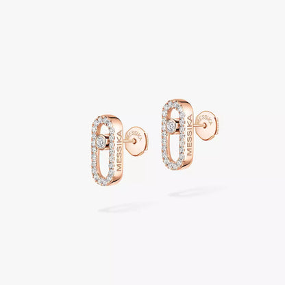 [Miro ]Move Uno Diamond Earrings