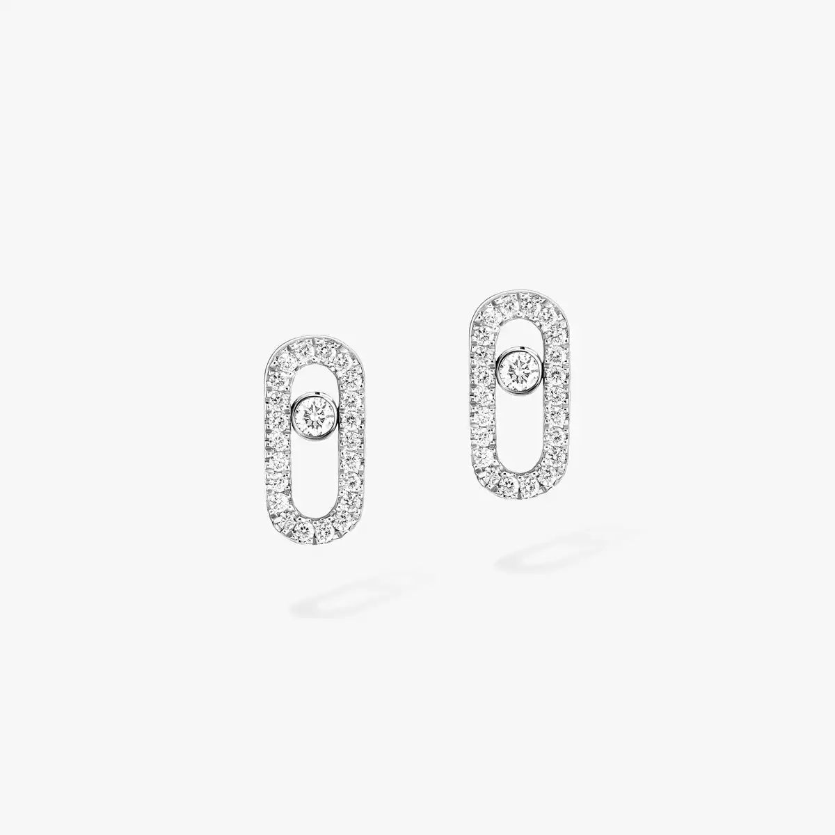 [Miro ]Move Uno Diamond Earrings
