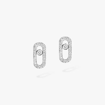[Miro ]Move Uno Diamond Earrings