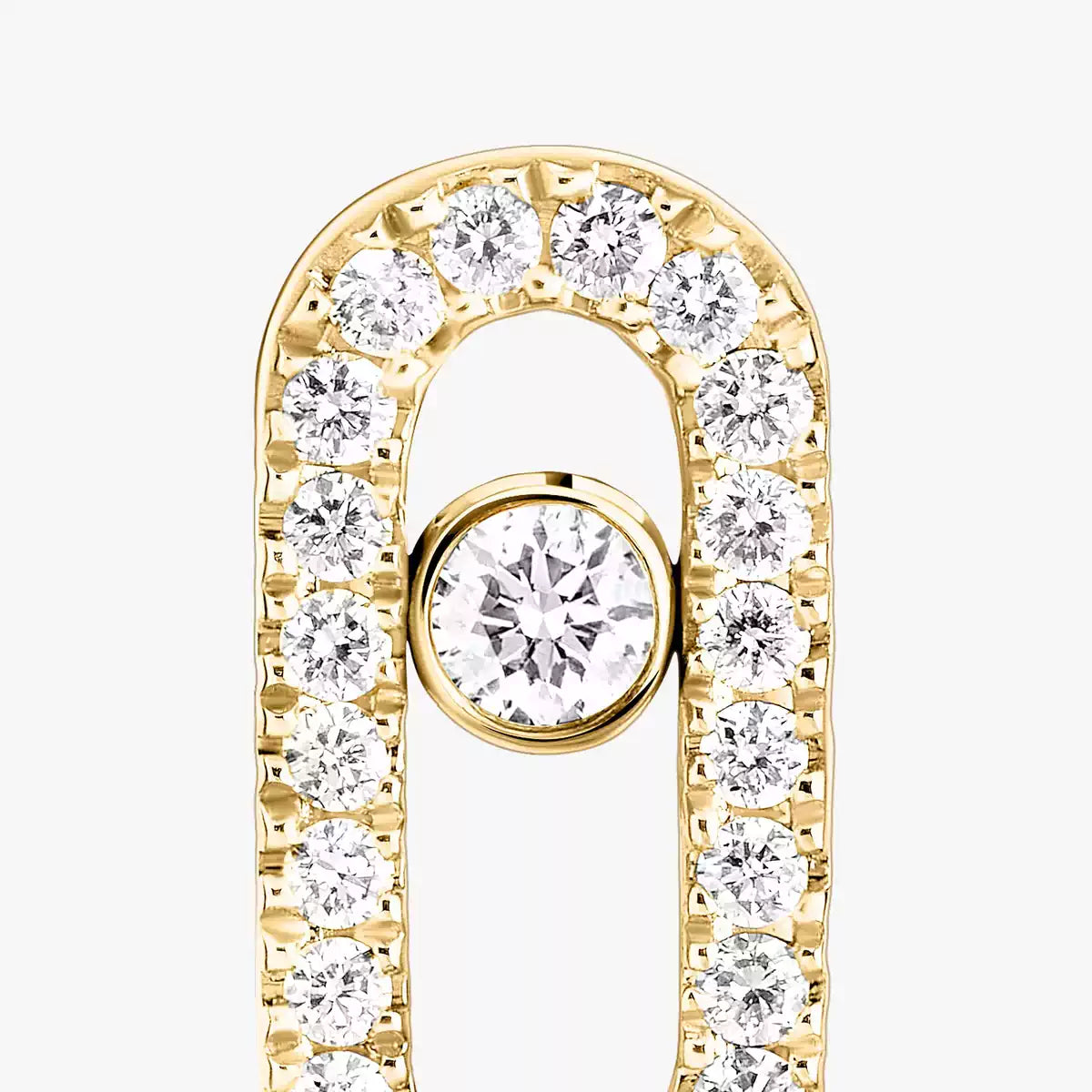 [Miro ]Move Uno Diamond Earrings