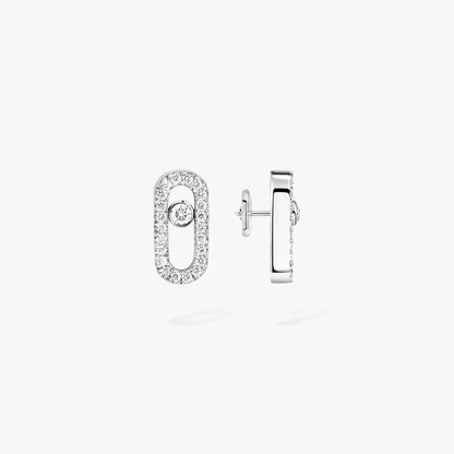 [Miro ]Move Uno Diamond Earrings