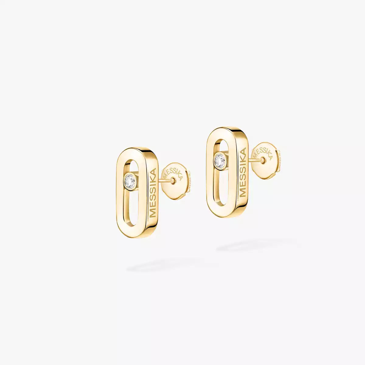 [Miro ]Move Uno Diamond Stud Earrings