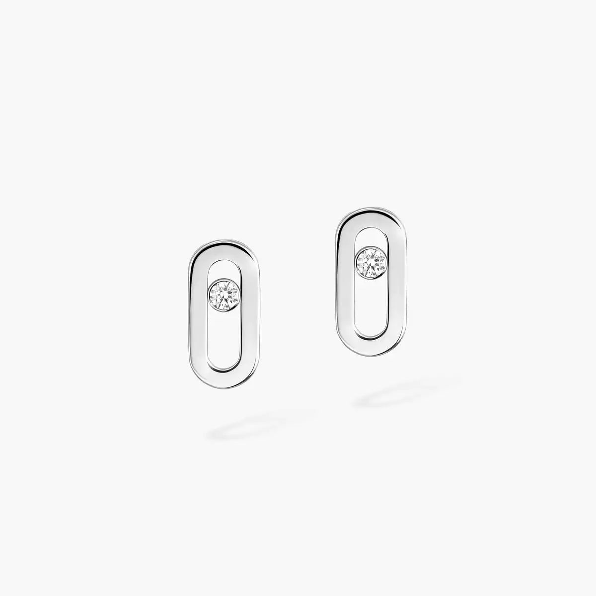 [Miro ]Move Uno Diamond Stud Earrings