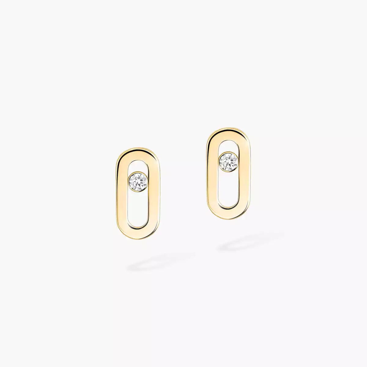 [Miro ]Move Uno Diamond Stud Earrings