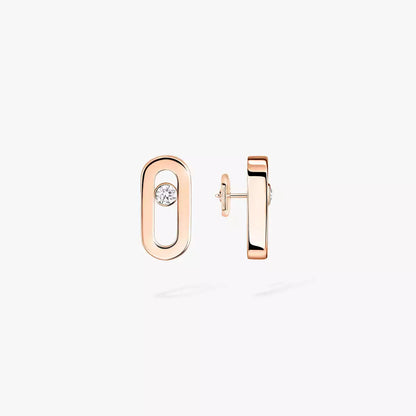 [Miro ]Move Uno Diamond Stud Earrings