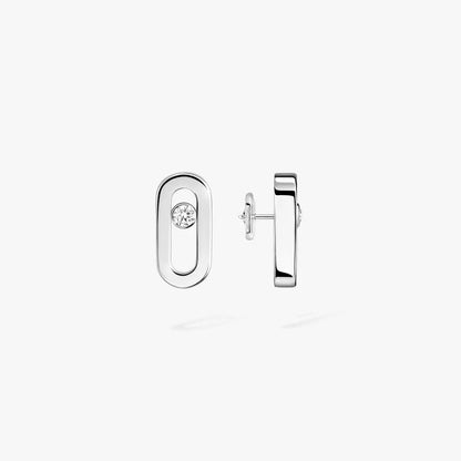 [Miro ]Move Uno Diamond Stud Earrings