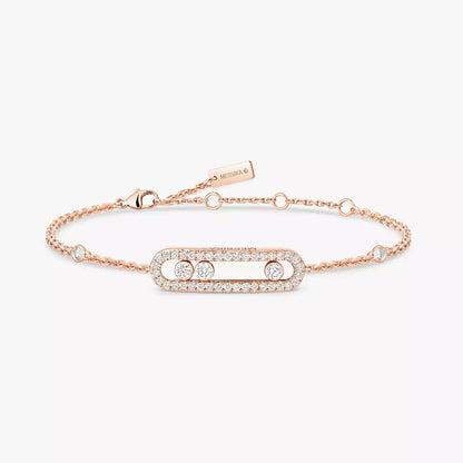 [Miro ]Pavé Baby Move Diamond Bracelet