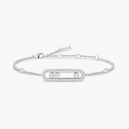 [Miro ]Pavé Baby Move Diamond Bracelet