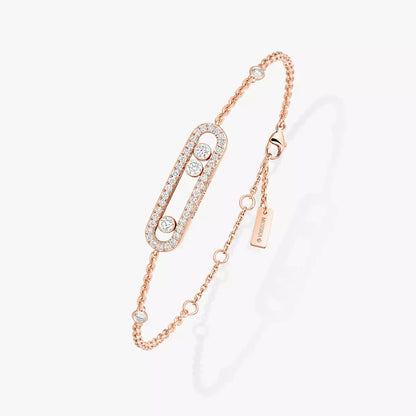 [Miro ]Pavé Baby Move Diamond Bracelet