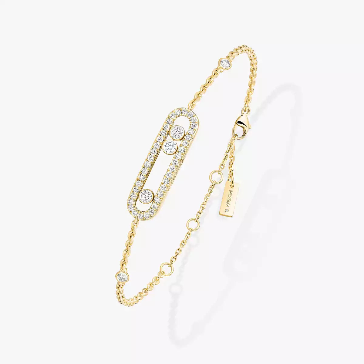 [Miro ]Pavé Baby Move Diamond Bracelet