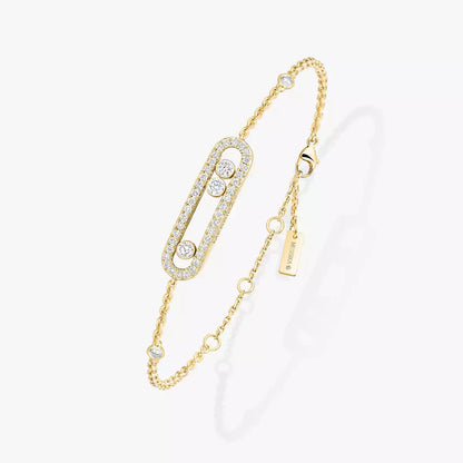 [Miro ]Pavé Baby Move Diamond Bracelet