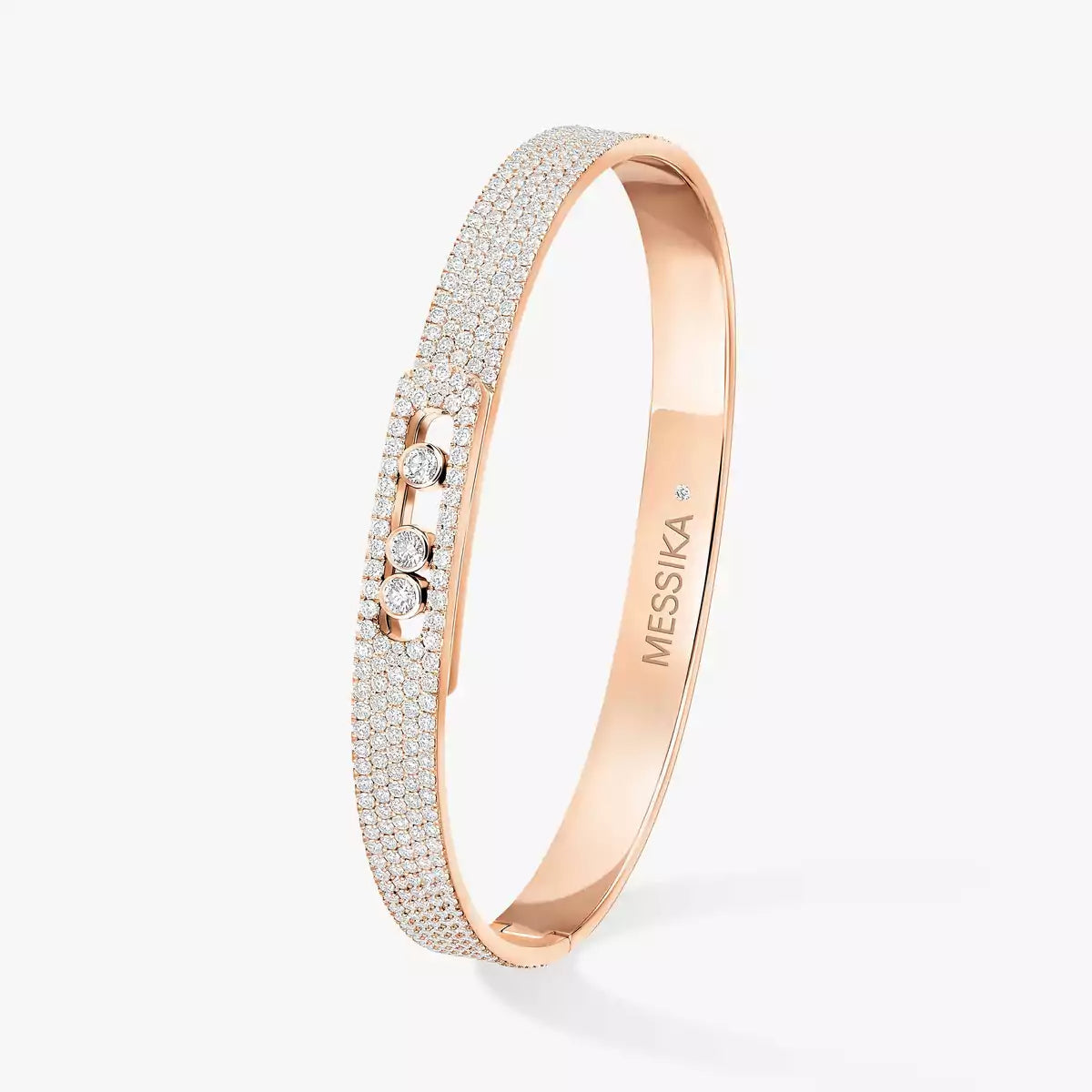 [Miro ]Move Noa Full Pavé Diamond Bangle Bracelet