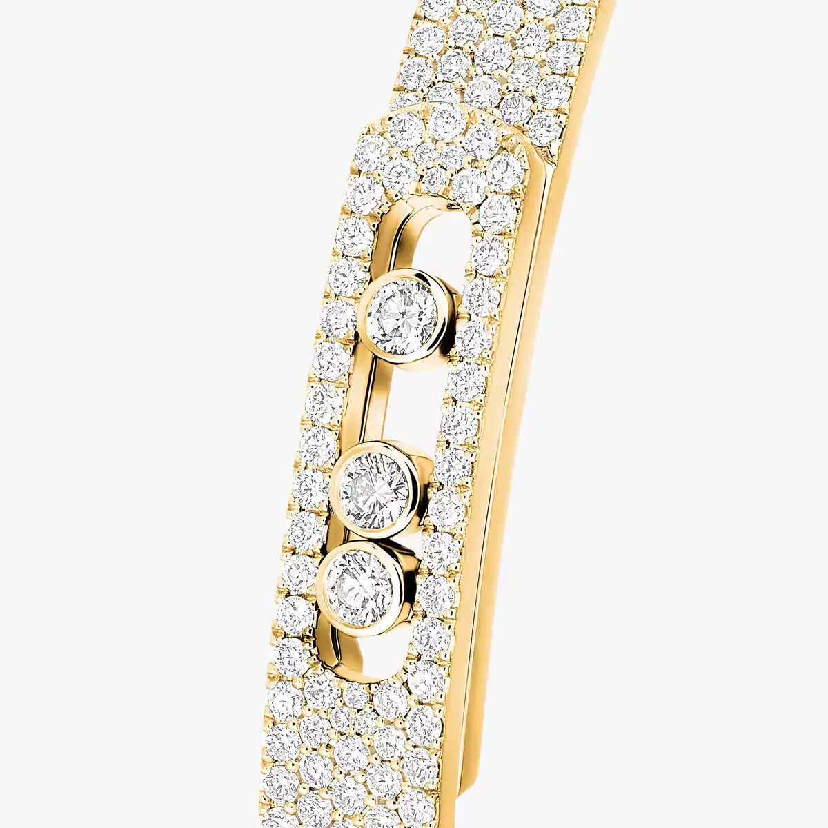 [Miro ]Move Noa Full Pavé Diamond Bangle Bracelet