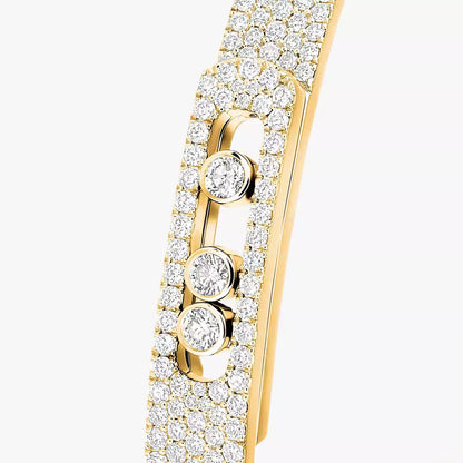 [Miro ]Move Noa Full Pavé Diamond Bangle Bracelet