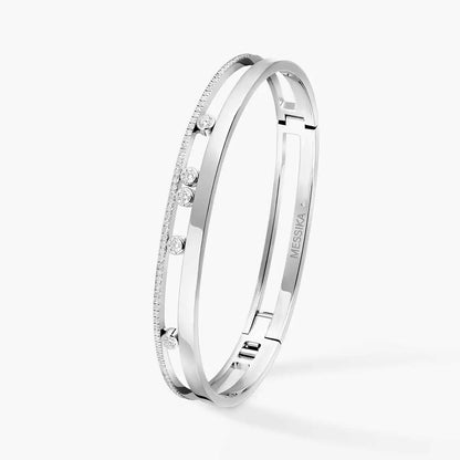 [Miro ]Move Romane Diamond Bangle Bracelet