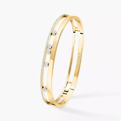[Miro ]Move Romane Diamond Bangle Bracelet